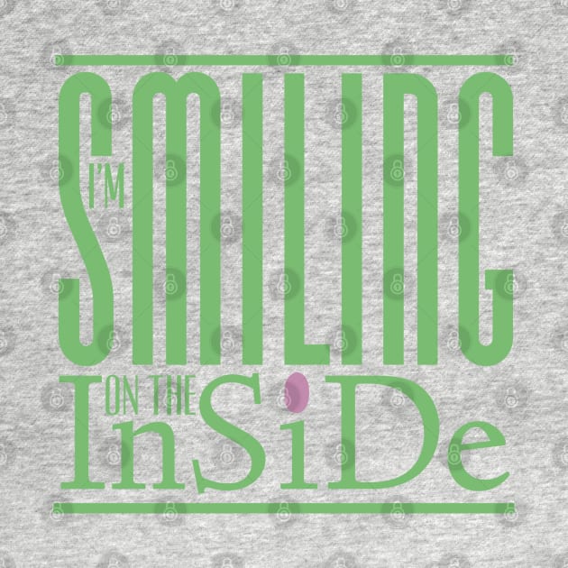 I’m Smiling On The Inside 03green-pinkDot by PositiveSigns